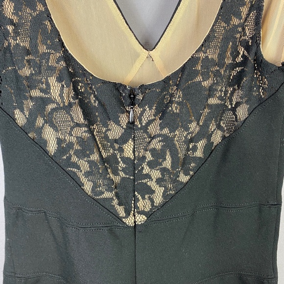 Ali & Jay LA Womens Tiered Lace V-Neck Fit & Flare Mini Dress - Picture 6 of 8